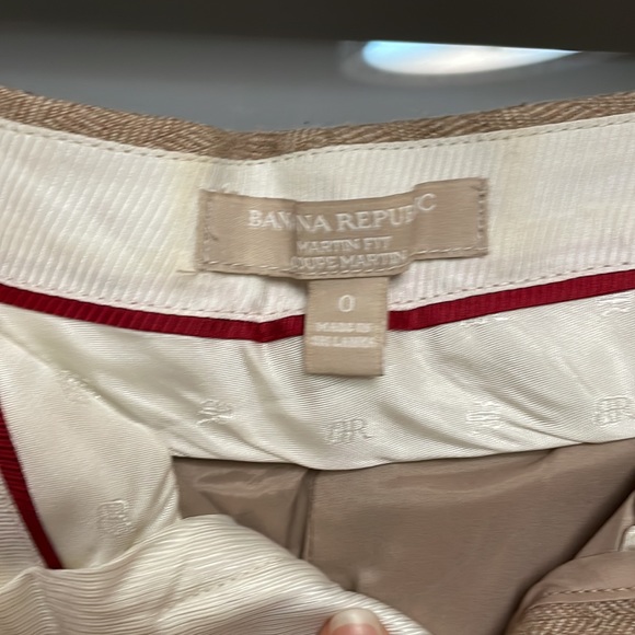 Banana Republic camel tweed wool pants - Picture 3 of 5